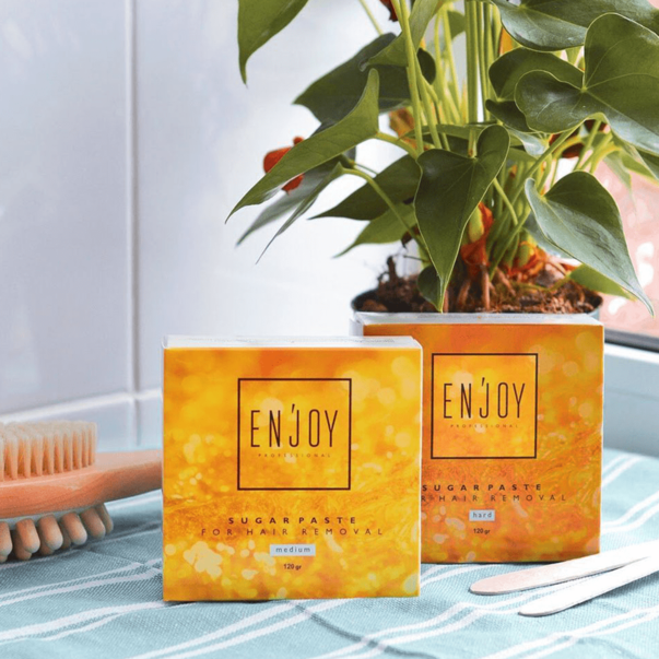 Сахарная паста для шугаринга средняя Enjoy Professional Sugar