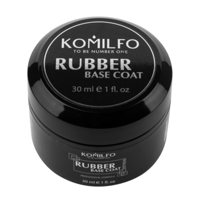 База для гель лаку каучукова без пензлика Komilfo Rubber Base Coat 30 мл
