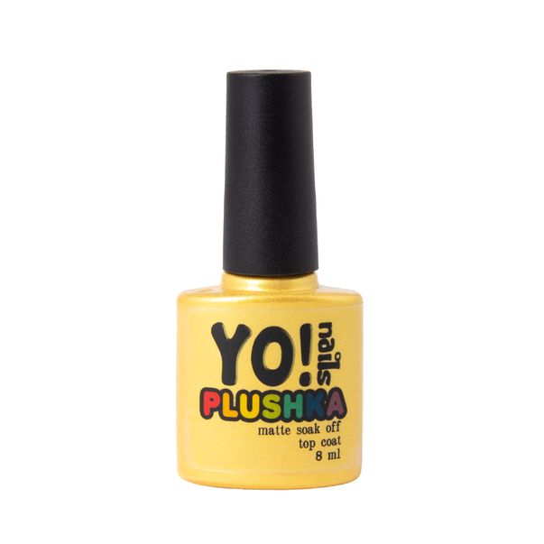 💙 💛 Купить ТОП ДЛЯ ГЕЛЬ-ЛАКУ МАТОВИЙ YONAILS PLUSHKA 8 МЛ [Йо