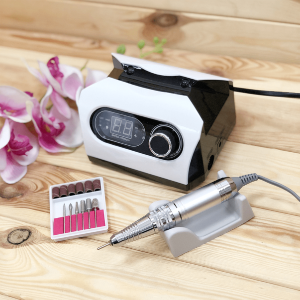 buusaさま Фрезер для маникюра Bucos Nail Drill ZS-717 PRO PINK 65 Ватт