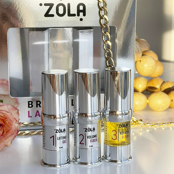 Набір для ламінування брів та вій ZOLA Brow&Lash Lamination System