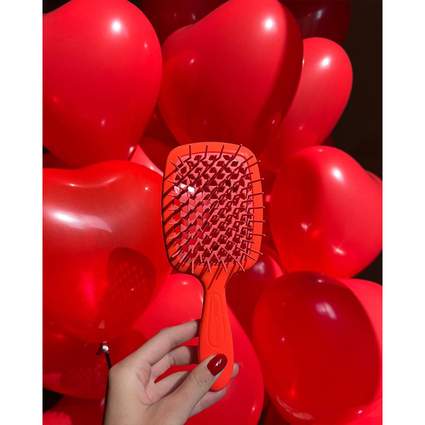 Расческа Janeke Superbrush Standart коралловая: купить, цена