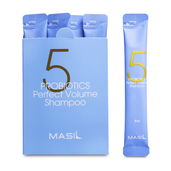 Шампунь с пробиотиками для идеального объема волос MASIL 5 Probiotics Perfect Volume Shampoo 8 мл