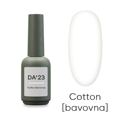 DA'23 Білий гель лак Cotton (bavovna) 14 мл