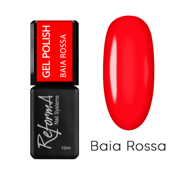 Reforma Гель лак Gel Polish Corsica Baia Rossa красный 10 мл