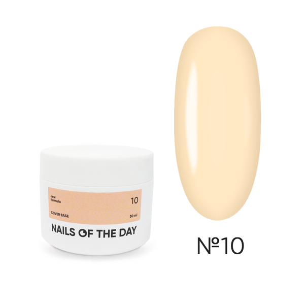 База камуфлирующая Nailsoftheday Cover Base New Formula №10