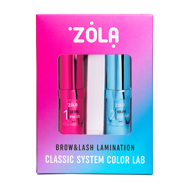 Набір для ламінування брів та вій ZOLA Color Lab Brow&Lash