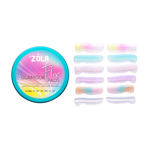 ZOLA Валики для ламінування Glamour Flex (S, S+, M, M+, L, L+)