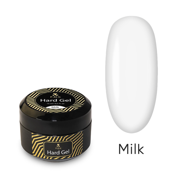 Гель F.O.X строительный жидкий Hard Gel Cover Milk молочный 15 мл