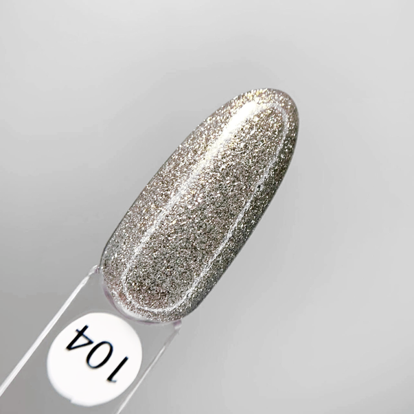 YO Nails One Step однофазний гель лак для педикюру №104 прозорий з