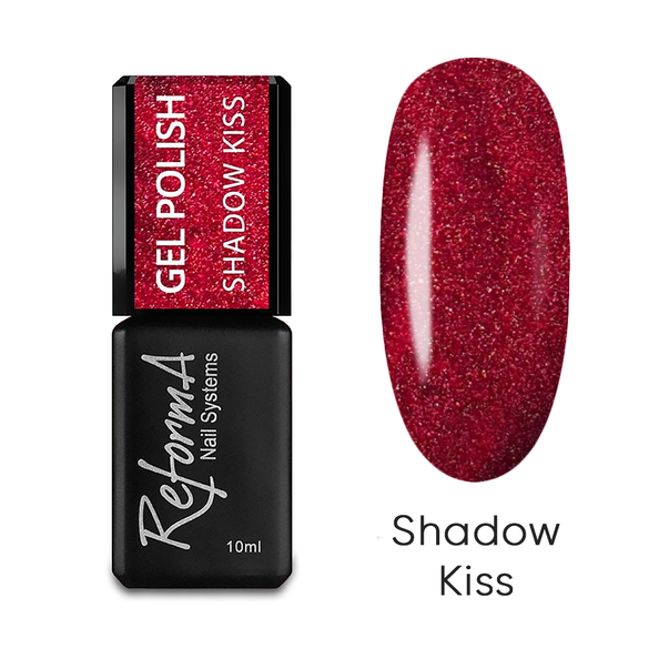 Шовкова кішка гель лак Reforma Gel Polish Silk Cats Shadow Kiss червоний 10 мл