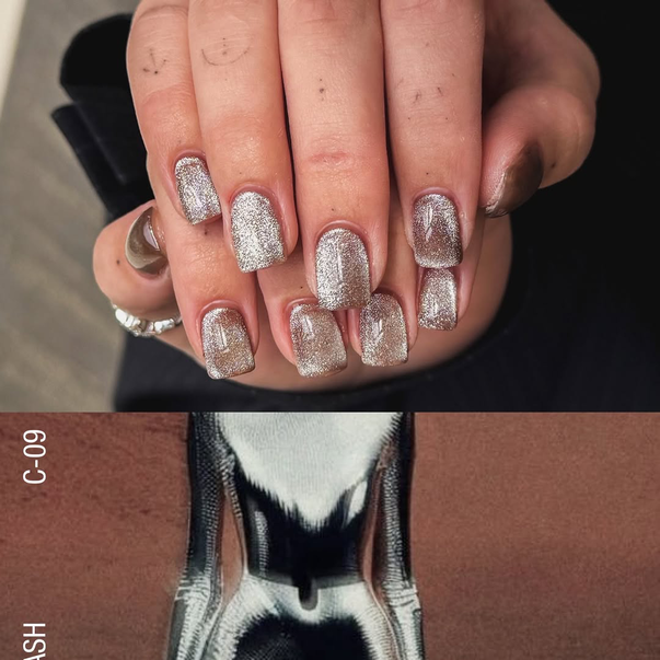 Світловідбивний Гель лак Adore Professional Crystal Flash котяче
