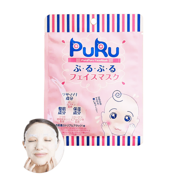 SPC PuRu Маска для лица тканевая омолаживающая Face Mask 1 шт