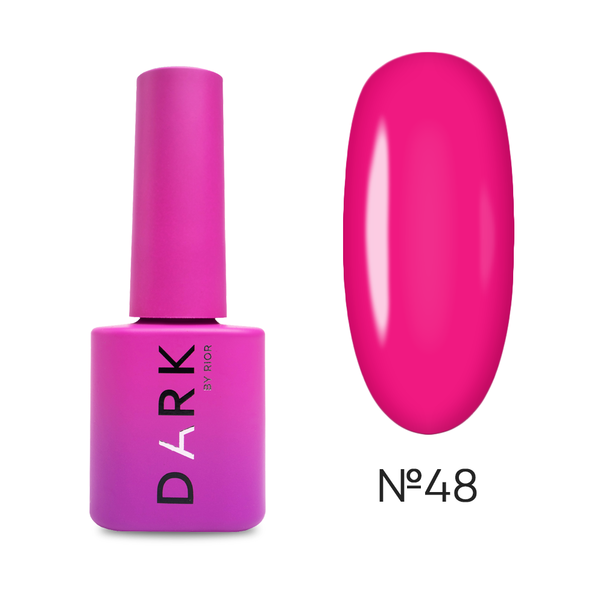 Гель-лак Dark gel polish (new collection) №48 малиновый 6 мл