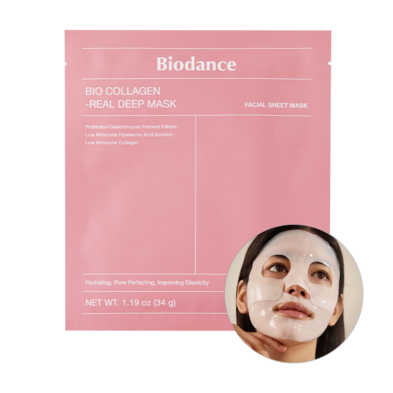 Biodance bio Collagen Real Deep Mask (Біоденс рожева маска) 1 шт