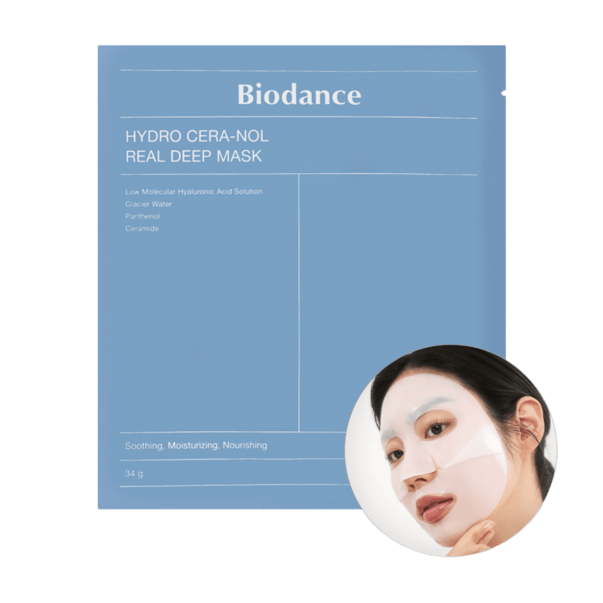 Biodance Hydro Cera Nol Real Deep Mask (Биоденс маска голубая) 1 шт
