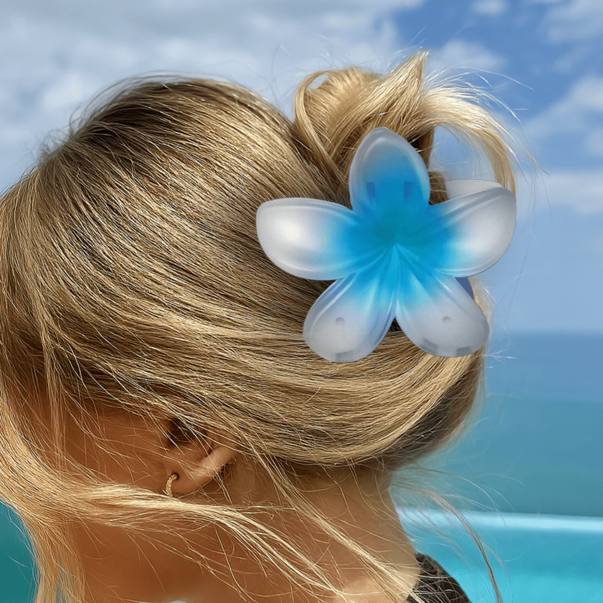 Matte Blue Flower Crab 