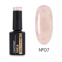 Жидкий акригель Nika Zemlyanikina Liquid Polygel №07 персиковый 15