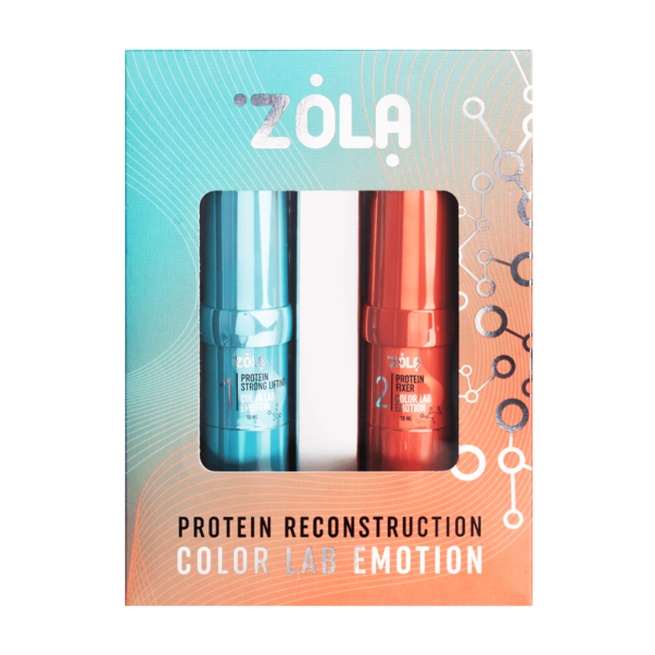 ZOLA набор для ламинирования Color Lab Emotion Brow&Lash Protein
