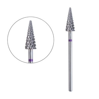 GÉMELY ex GA&MA Cutter CARBIDE MAX (D60 Violet) Твердосплавна фреза Гострий конус (фіолетова) для випилювання