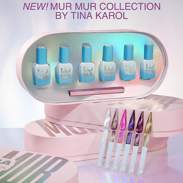 LUNA Mur Mur Collection By Tina Karol Коллекция гель лаков кошачий