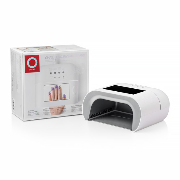 AI NAIL LAMP ホワイト Лампа ONAIL AI LAMP — швидка полімеризація без перегріву | Nail code