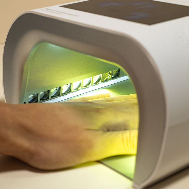 AI NAIL LAMP ホワイト Лампа для маникюра O Nail AI Smart Curing Lamp (с