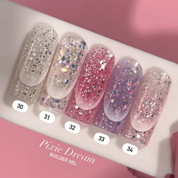 You Are Cute набір білдер гелів PIXIE DREAM Collection By Mona Art