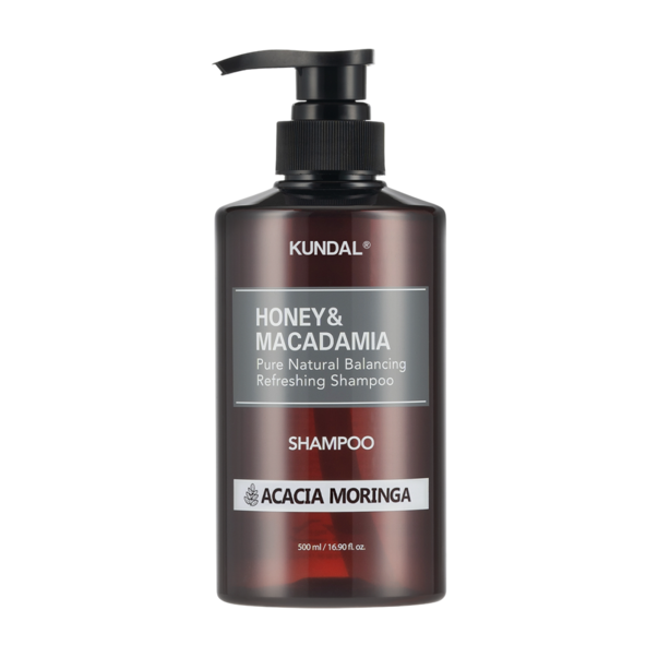 Kundal шампунь Honey and Macadamia Nature Shampoo Acacia Moringa восстанавливающий 500 мл