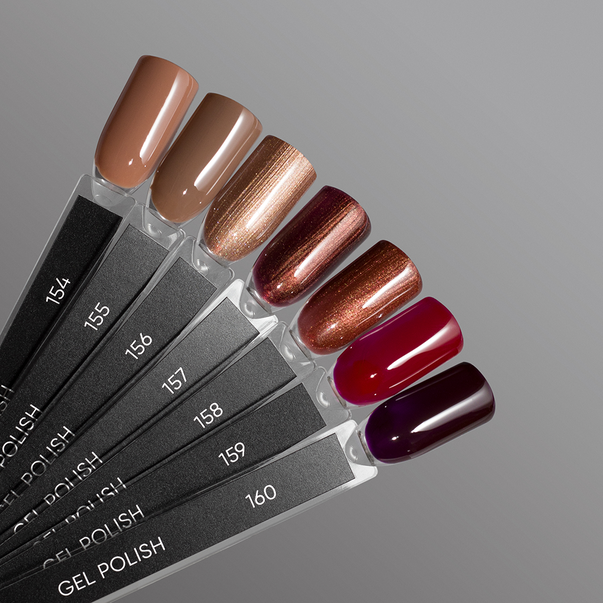 Гель лак Dark gel polish (new collection) №159 светло-вишневый 6