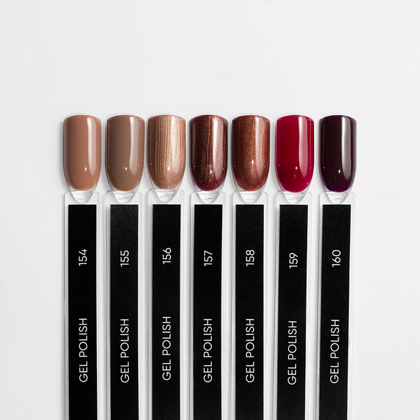 Гель лак Dark gel polish (new collection) №159 светло-вишневый 6