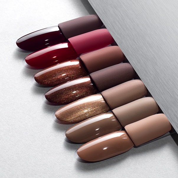 Гель лак Dark gel polish (new collection) №159 светло-вишневый 6