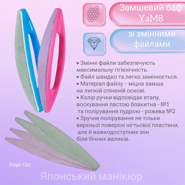 Набор для японского маникюра Magic Girl PRO MASTER YAM8 со