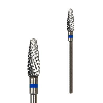 Nisima Фреза твердосплавна конус (свічка) синя H_714mK 4,5 мм