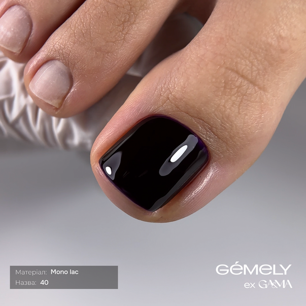 ミネコラEX Однофазний Гель лак для педикюру GÉMELY ex GA&MA Mono Lac gel