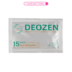 DEOZEN Крем дезодорант Armpit Deodorant Cream (саше) 1 шт: купить