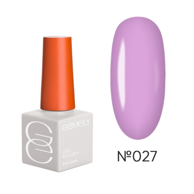 GÉMELY ex GA&MA Гель лак Gel Polish Max Color №027 лавандово рожевий 6 мл