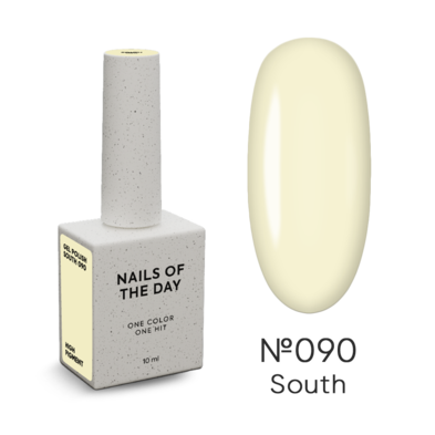 Гель лак NAILS OF THE DAY SPRING 2026 South №090 пастельно-жовтий 10 мл
