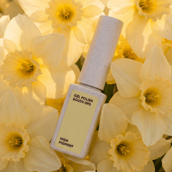 Гель лак NAILS OF THE DAY SPRING 2026 South №090 пастельно-жовтий