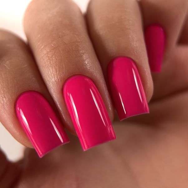 Гель лак DARK gel polish (new collection) №182 ярко-розовый 6 мл