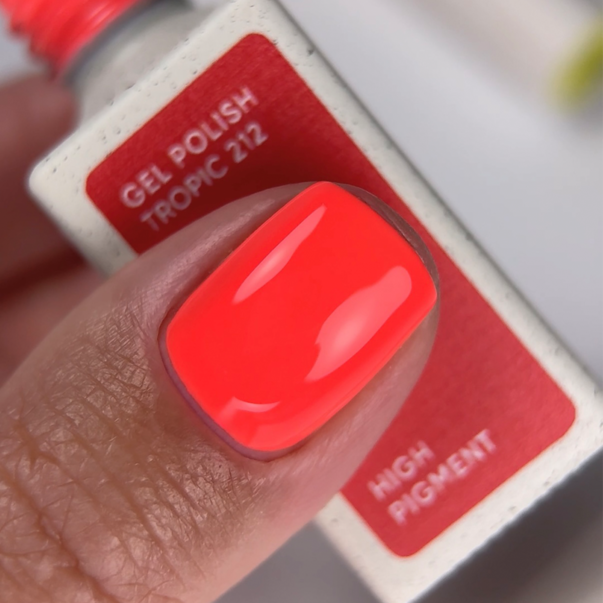 Гель лак NAILS OF THE DAY Summer 2026 Tropic №212 розово