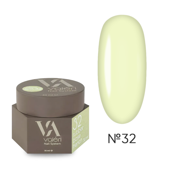 Камуфлююча база Valeri Base Color №32 жовта 30 мл