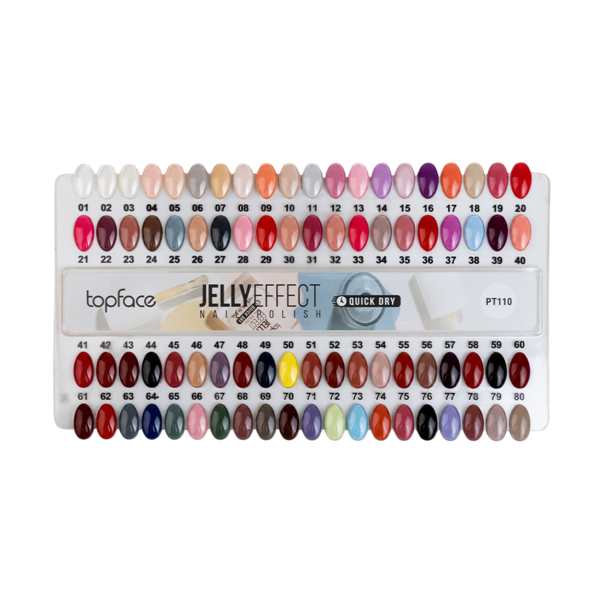 Лак TopFace Jelly Effect Nail Polish №040 светло-персиковый 9 мл