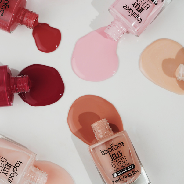 Лак TopFace Jelly Effect Nail Polish №040 светло-персиковый 9 мл
