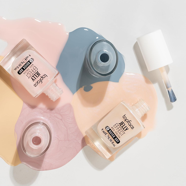 Лак TopFace Jelly Effect Nail Polish №040 светло-персиковый 9 мл