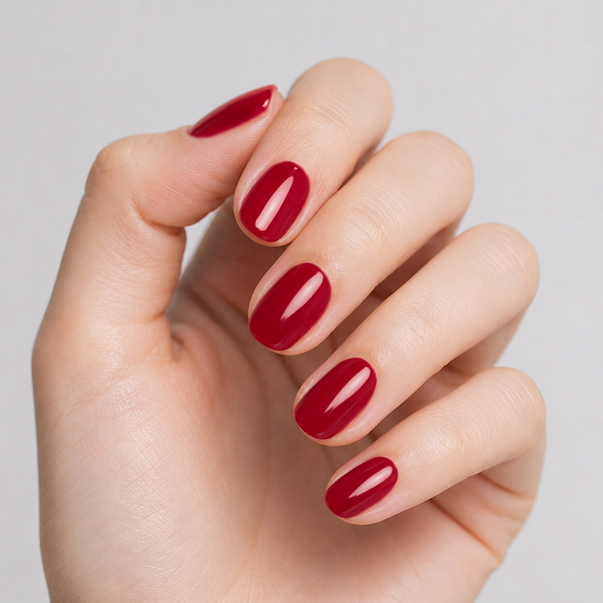 Лак TopFace Jelly Effect Nail Polish №048 насыщенный красный 9 мл