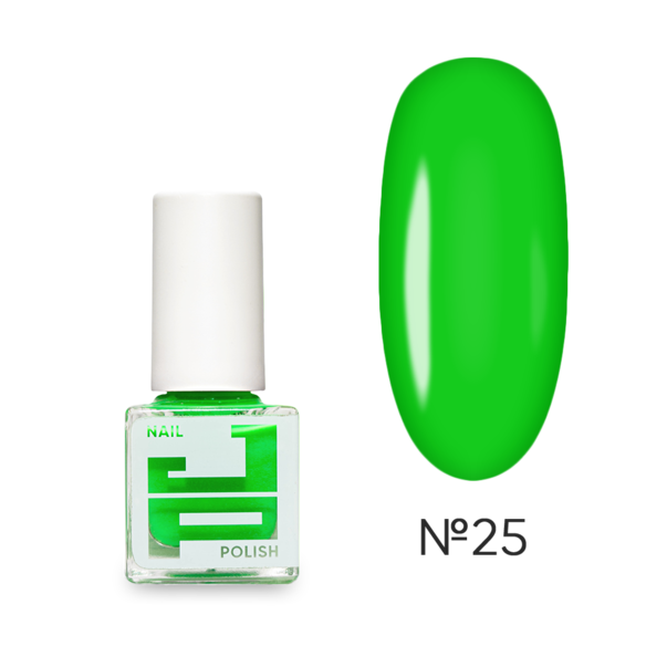 Jerden Proff Лак для ногтей Nail Polish №25 салатовый 5 мл: купить