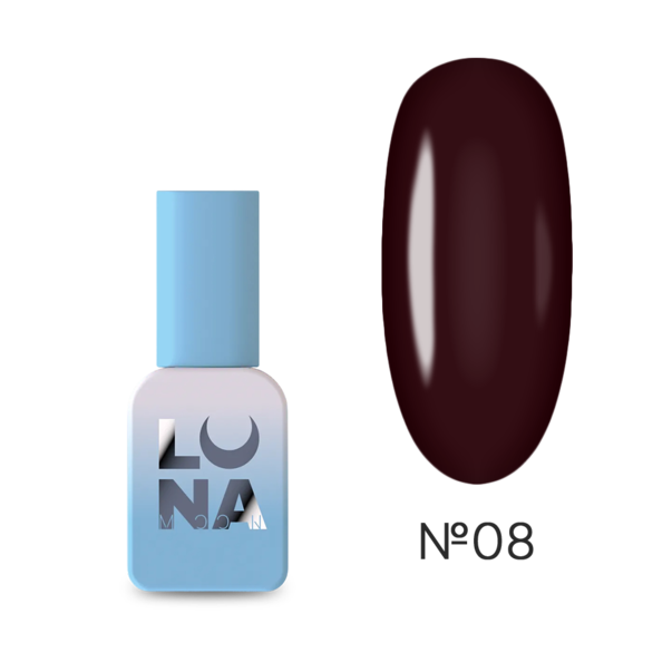 Гель лак LUNAmoon Color №08 TPO FREE 8 мл: купити, ціна, каталог