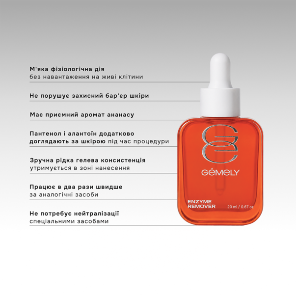 GÉMELY ex GA&MA Ремувер для кутикули зі сечовиною Enzyme Remover