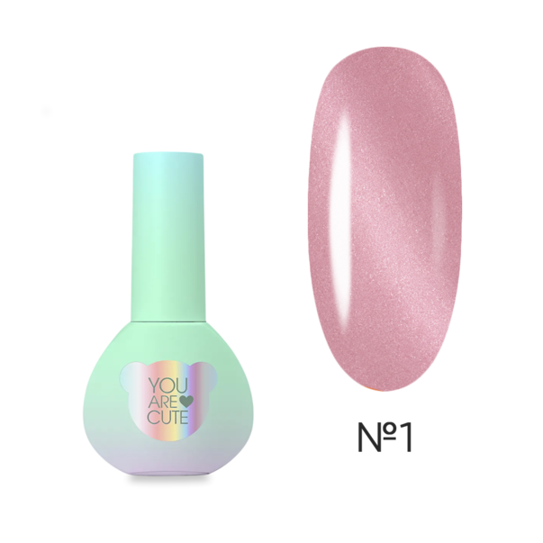 You Are Cute гель лак Color Seoul Cat Eye №1 магнітний 5 мл